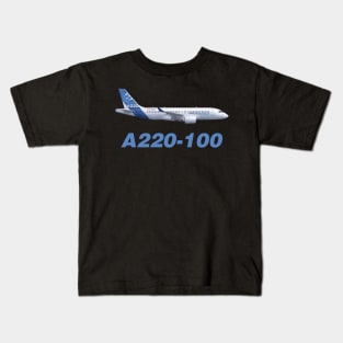 Airbus A220-100 Kids T-Shirt